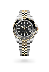 Front facing Rolex GMT-Master II watch