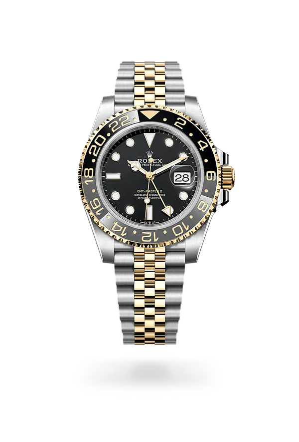  GMT-Master II with Oyster, 40 mm, Oystersteel and yellow gold