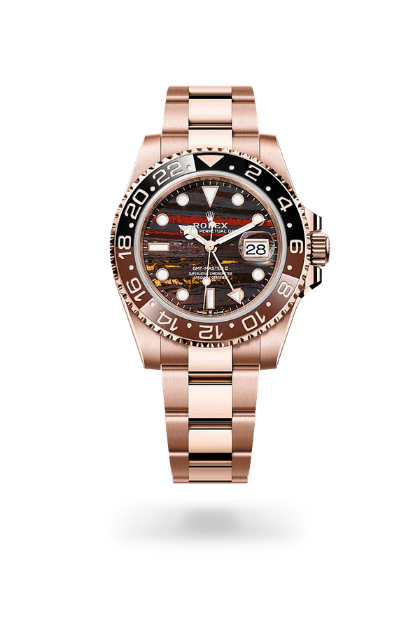  GMT-Master II with Oyster, 40 mm, Everose gold
