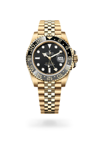 Front facing Rolex GMT-Master II watch