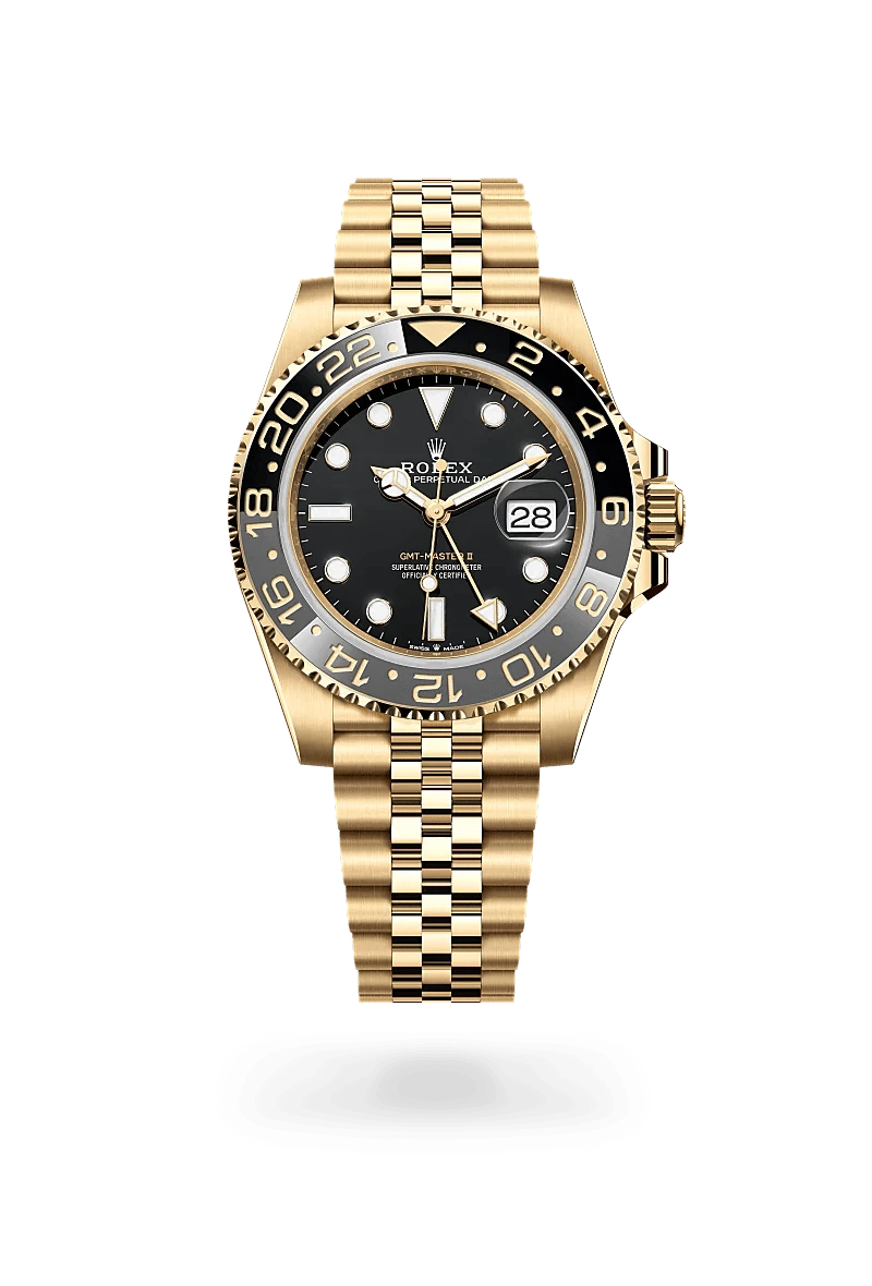 Front facing Rolex GMT-Master II watch