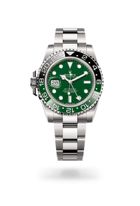 Front facing Rolex GMT-Master II watch