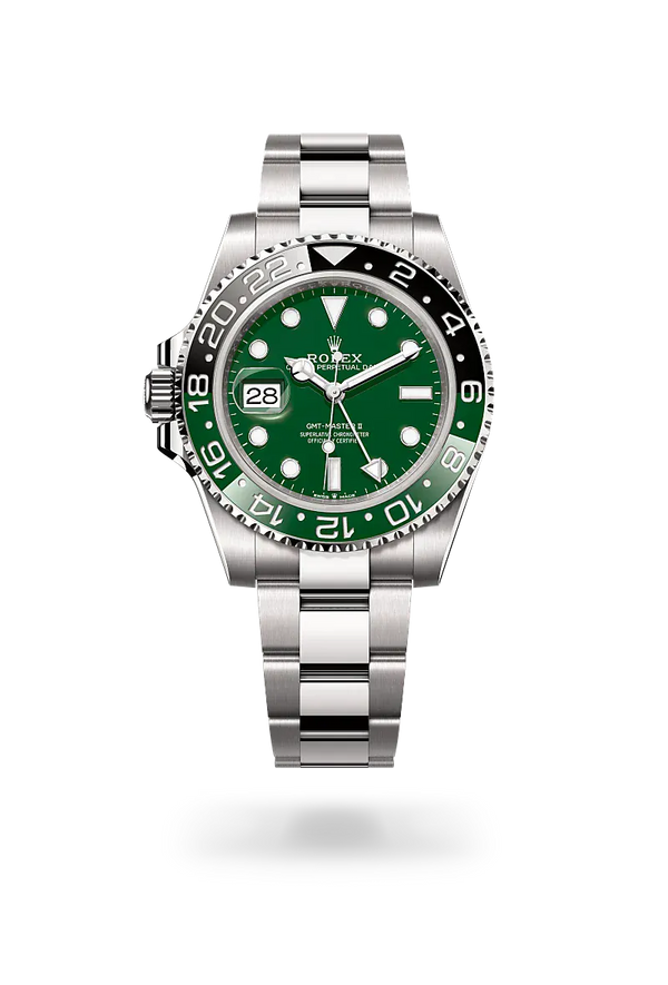  GMT-Master II with Oyster, 40 mm, white gold