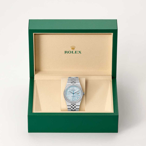 Rolex Land-Dweller watch in box