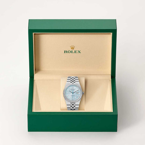 Rolex Land-Dweller watch in box