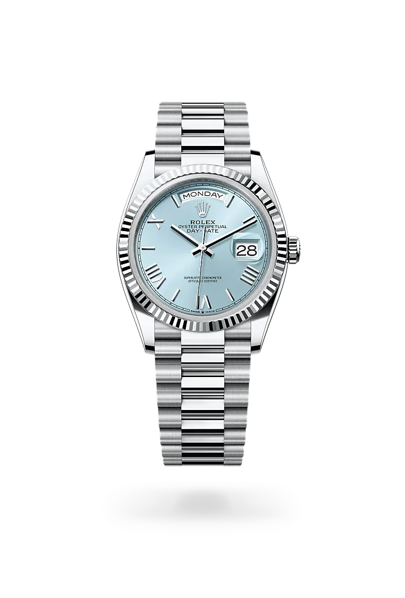  Day-Date 36 with Oyster, 36 mm, platinum