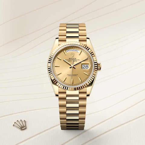 Presenting the Rolex Day-Date watch
