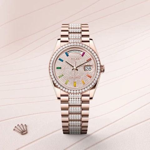 Presenting the Rolex Day-Date watch