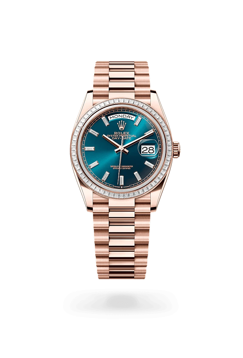 Front facing Rolex Day-Date 36 watch