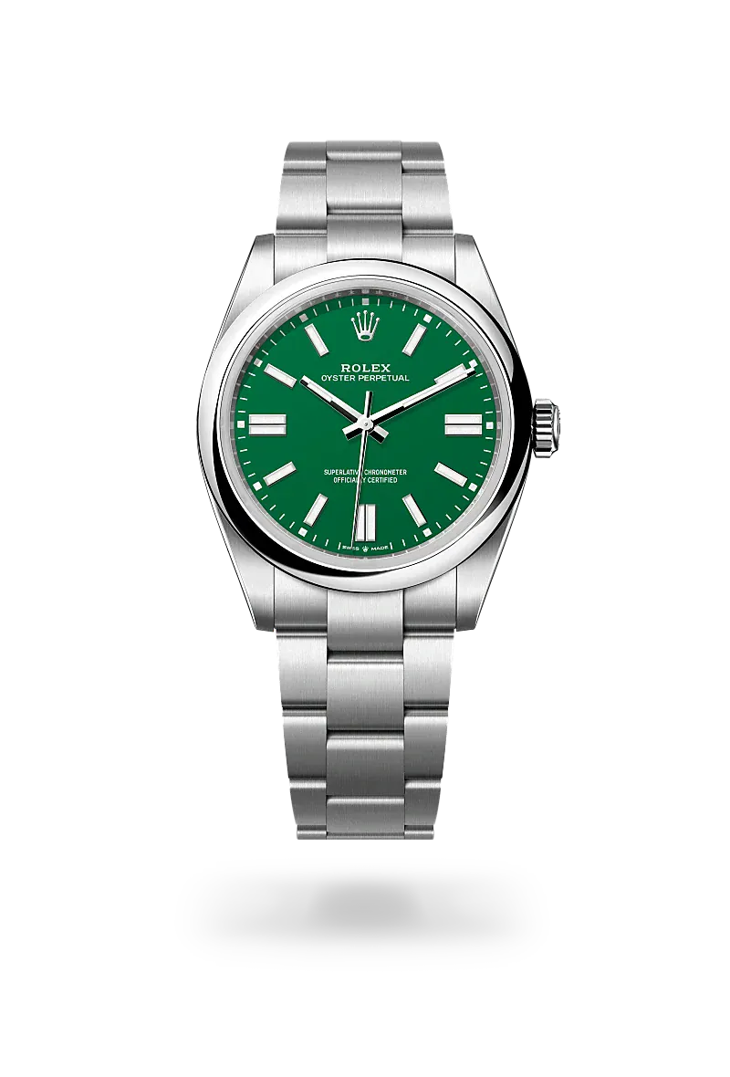  Oyster Perpetual 41 with Oyster, 41 mm, Oystersteel