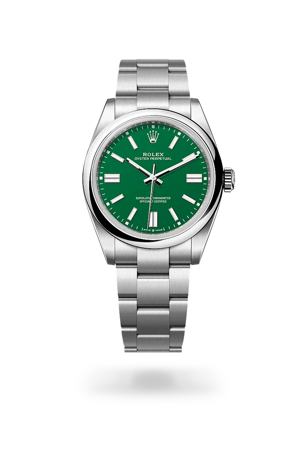  Oyster Perpetual 41 with Oyster, 41 mm, Oystersteel