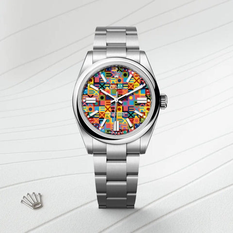 Presenting the Rolex Oyster Perpetual watch