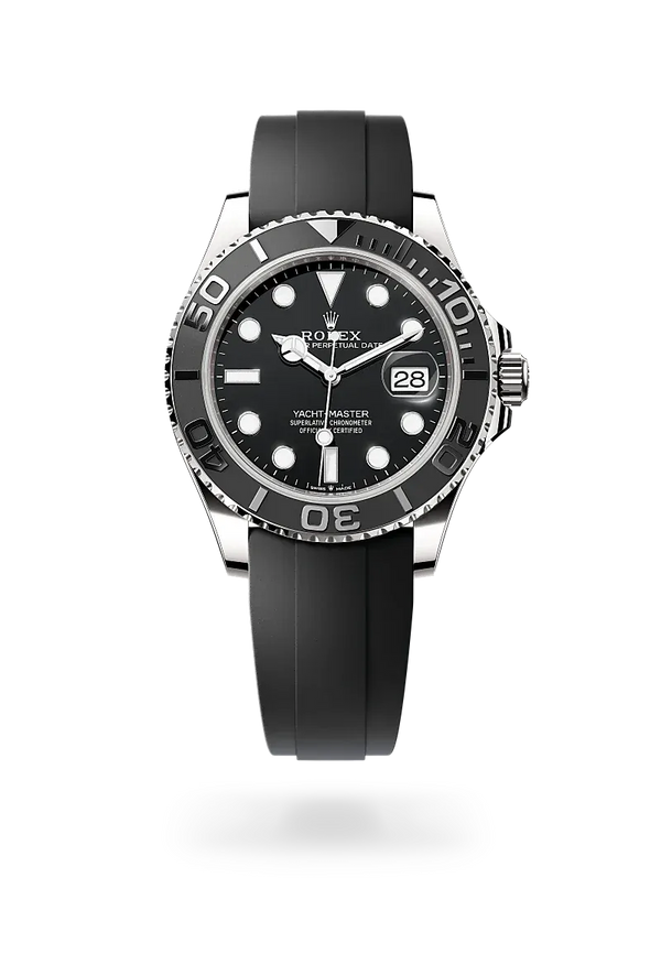  Yacht-Master 42 with Oyster, 42 mm, white gold