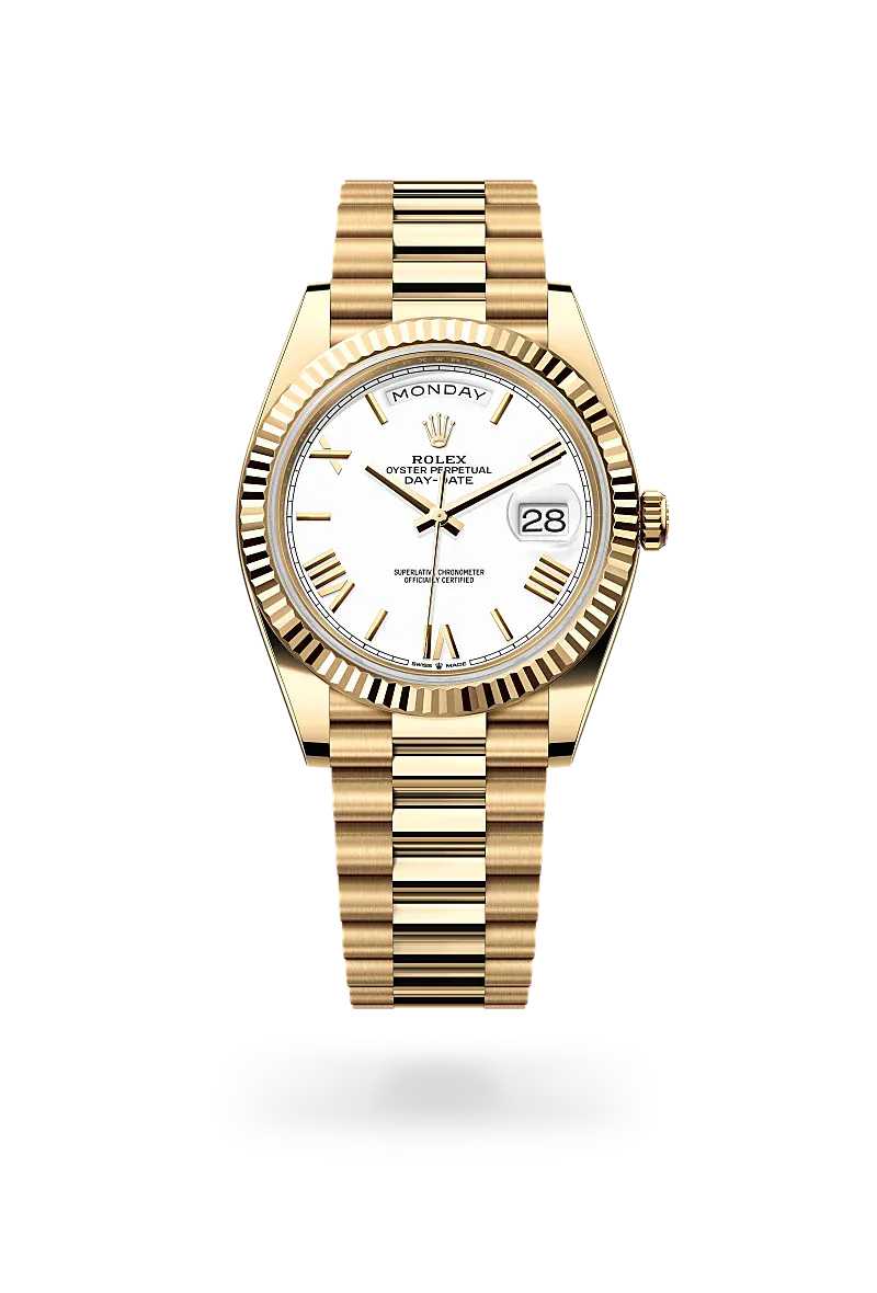  Day-Date 40 with Oyster, 40 mm, yellow gold