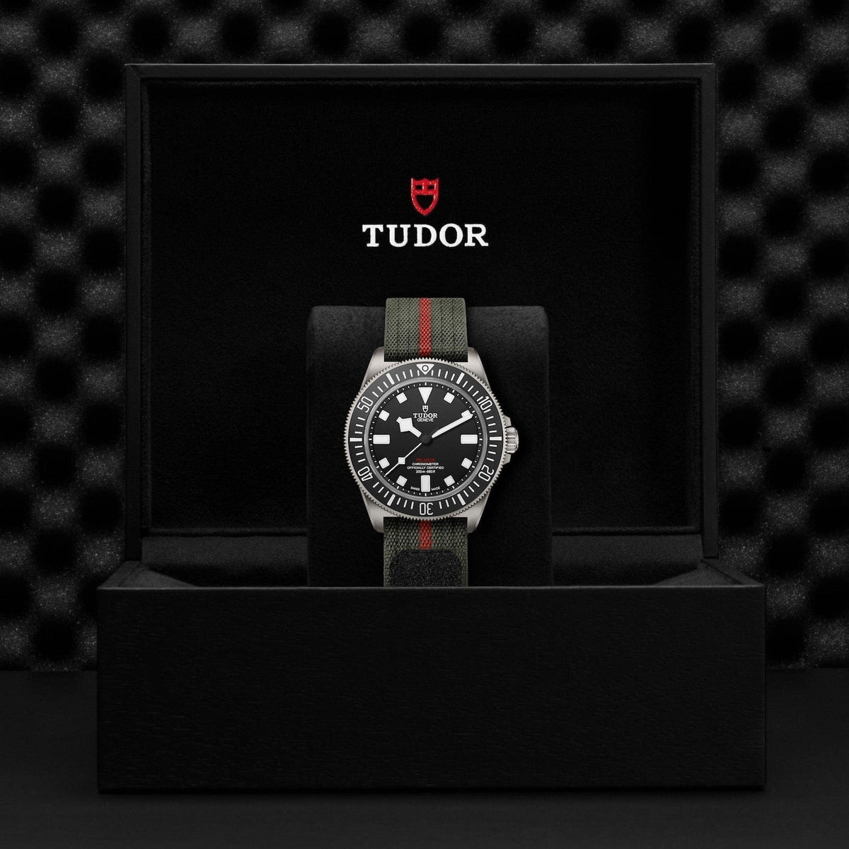 Monochrome Tudor Black Bay 42 TUDOR Pelagos 42mm Case, Black Dial
