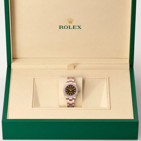 Rolex Oyster Perpetual watch in box