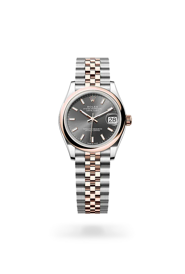  Datejust 31 with Oyster, 31 mm, Oystersteel and Everose gold