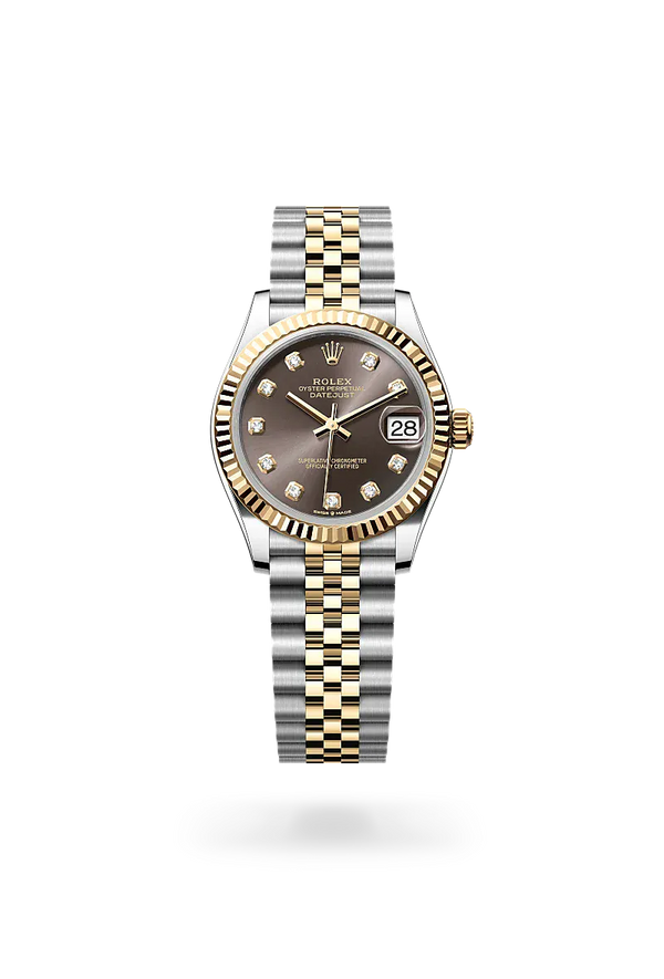  Datejust 31 with Oyster, 31 mm, Oystersteel and yellow gold
