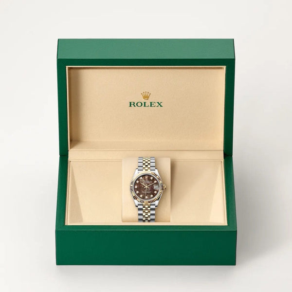 Rolex Datejust watch in box