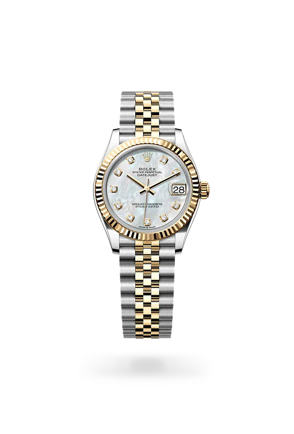  Datejust 31 with Oyster, 31 mm, Oystersteel and yellow gold