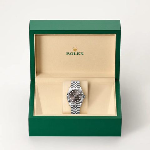 Rolex Datejust watch in box