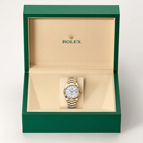 Rolex Datejust watch in box
