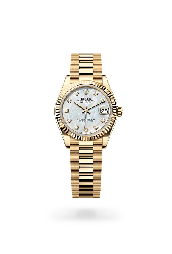  Datejust 31 with Oyster, 31 mm, yellow gold