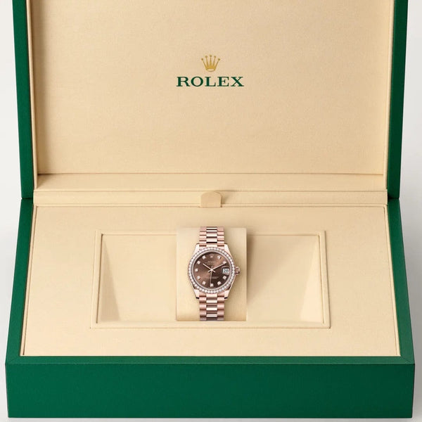 Rolex Datejust watch in box