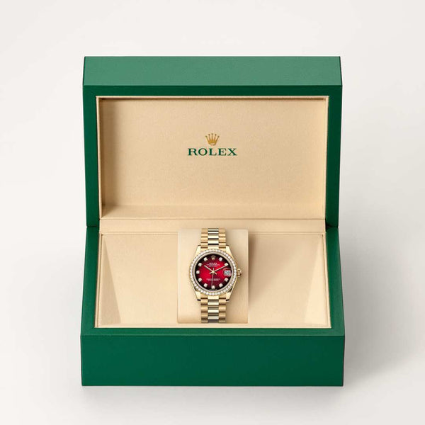Rolex Datejust watch in box