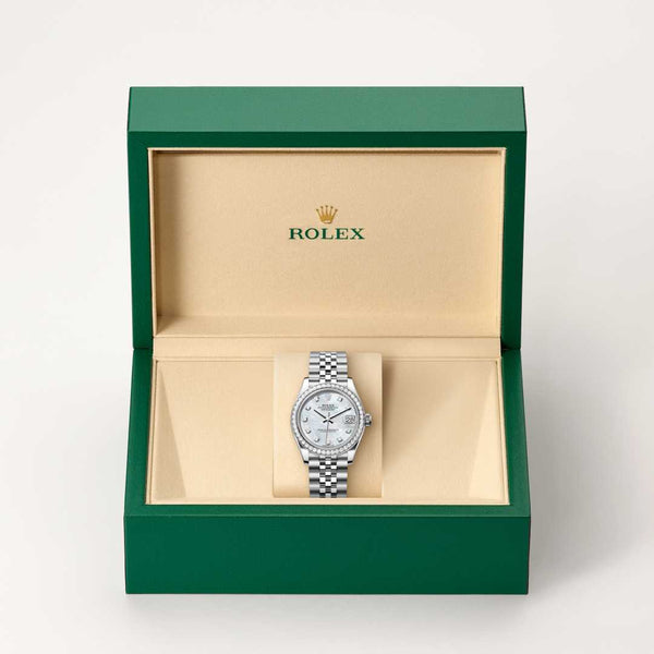 Rolex Datejust watch in box
