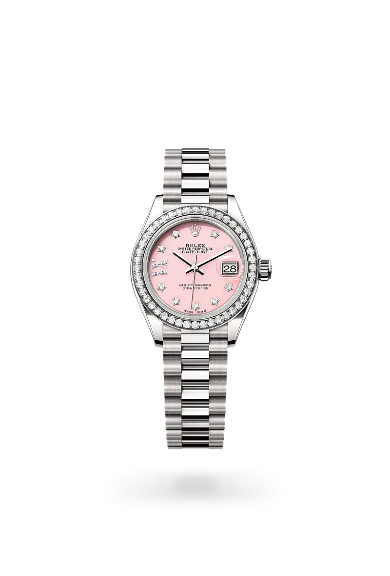 Front facing Rolex Lady-Datejust watch