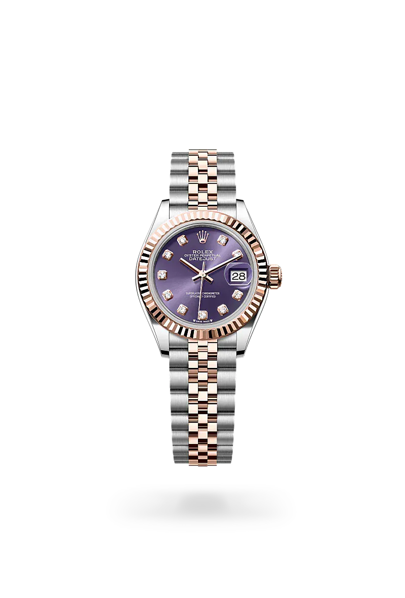 Front facing Rolex Lady-Datejust watch