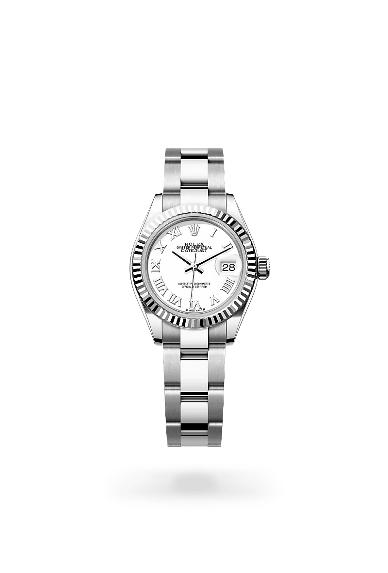 Front facing Rolex Lady-Datejust watch
