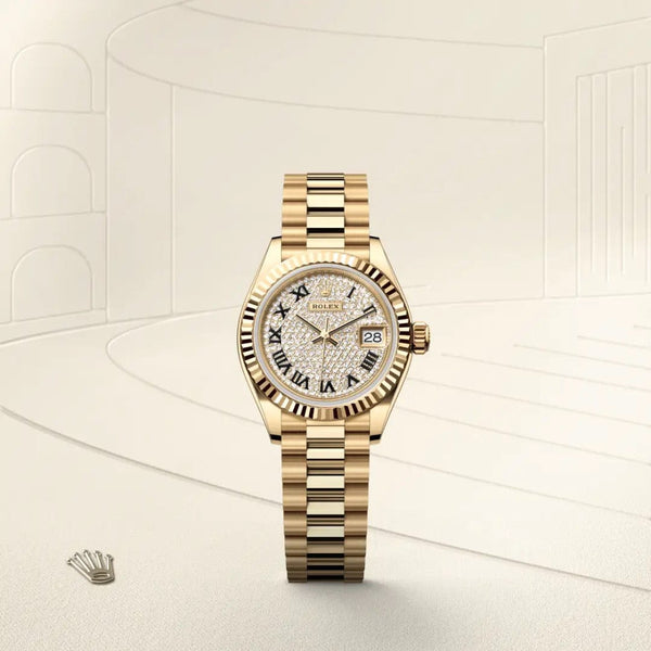 Presenting the Rolex Lady-Datejust watch