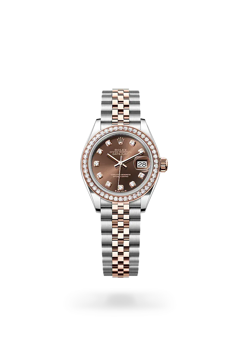 Front facing Rolex Lady-Datejust watch