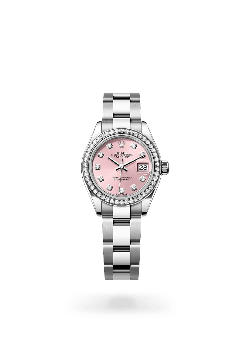 Front facing Rolex Lady-Datejust watch