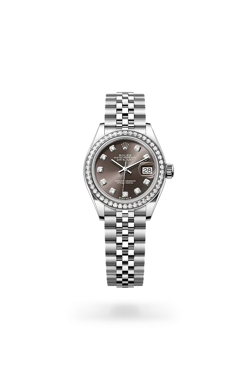 Front facing Rolex Lady-Datejust watch