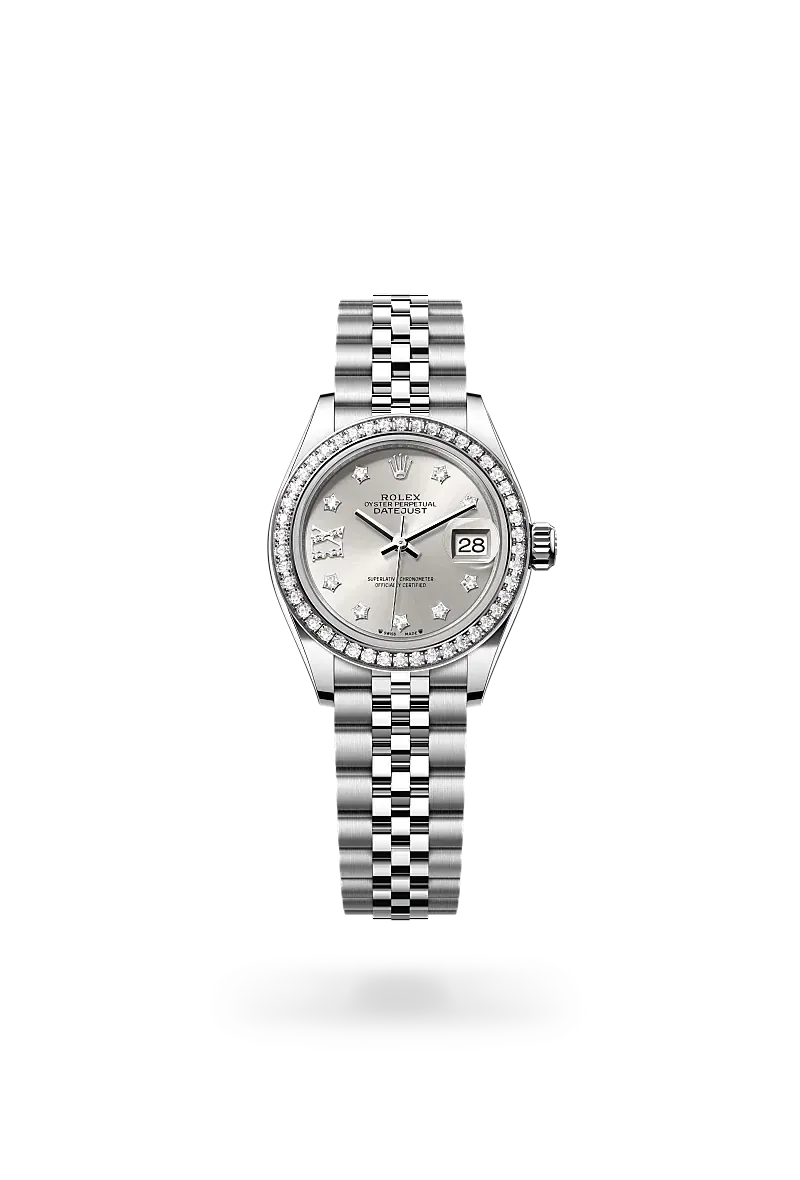 Front facing Rolex Lady-Datejust watch