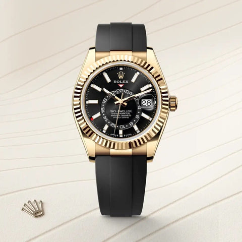 Presenting the Rolex Sky Dweller watch