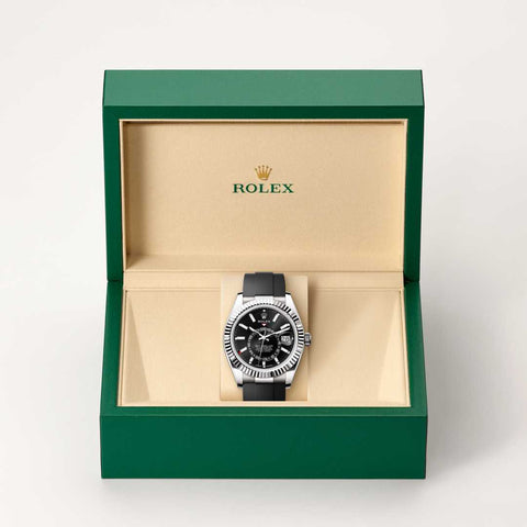 Rolex Sky-Dweller watch in box