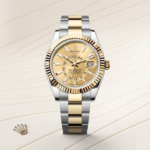 Presenting the Rolex Sky-Dweller watch