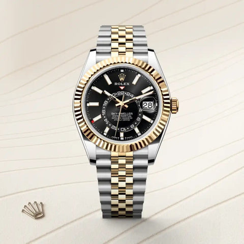 Presenting the Rolex Sky Dweller watch