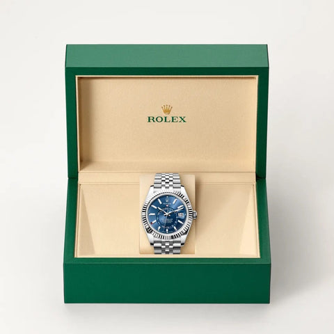 Rolex Sky-Dweller watch in box