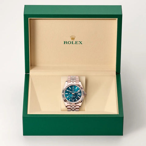 Rolex Sky-Dweller watch in box