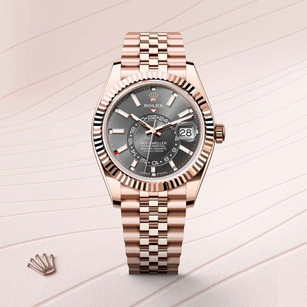 Presenting the Rolex Sky-Dweller watch