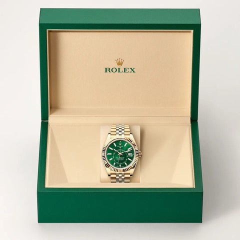 Rolex Sky-Dweller watch in box