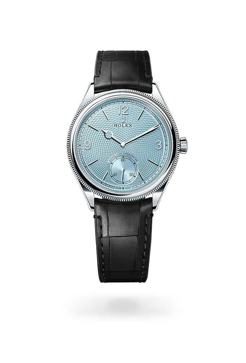  1908 with 39 mm, platinum, polished finish