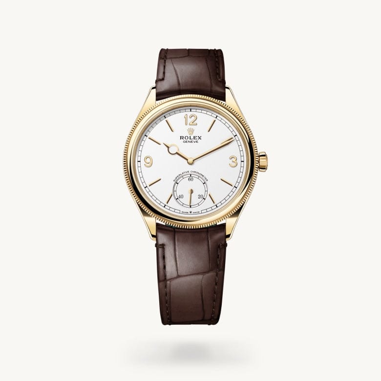 Rolex 1908 in 18 kt yellow gold, M52508-0006 – Long's Jewelers