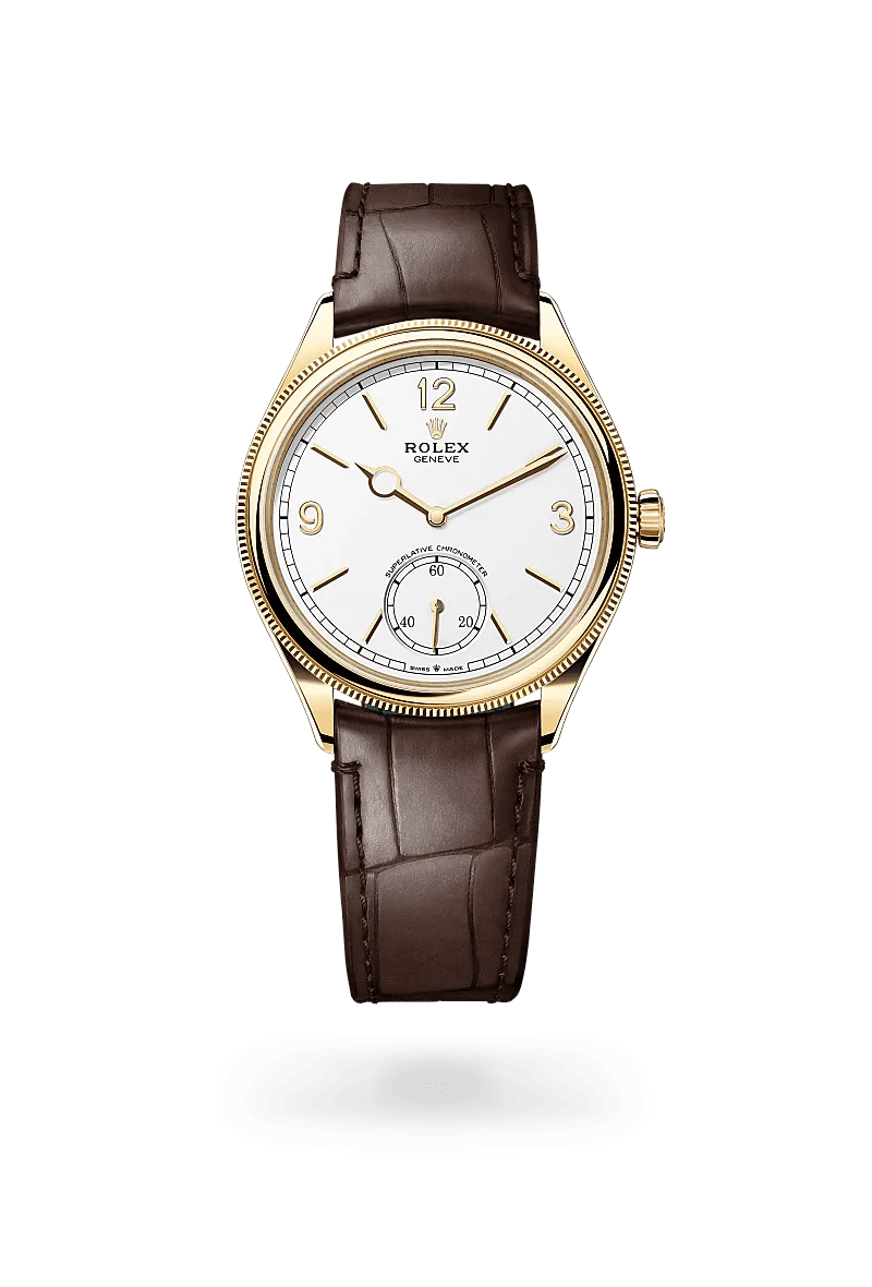Front facing Rolex 1908 watch
