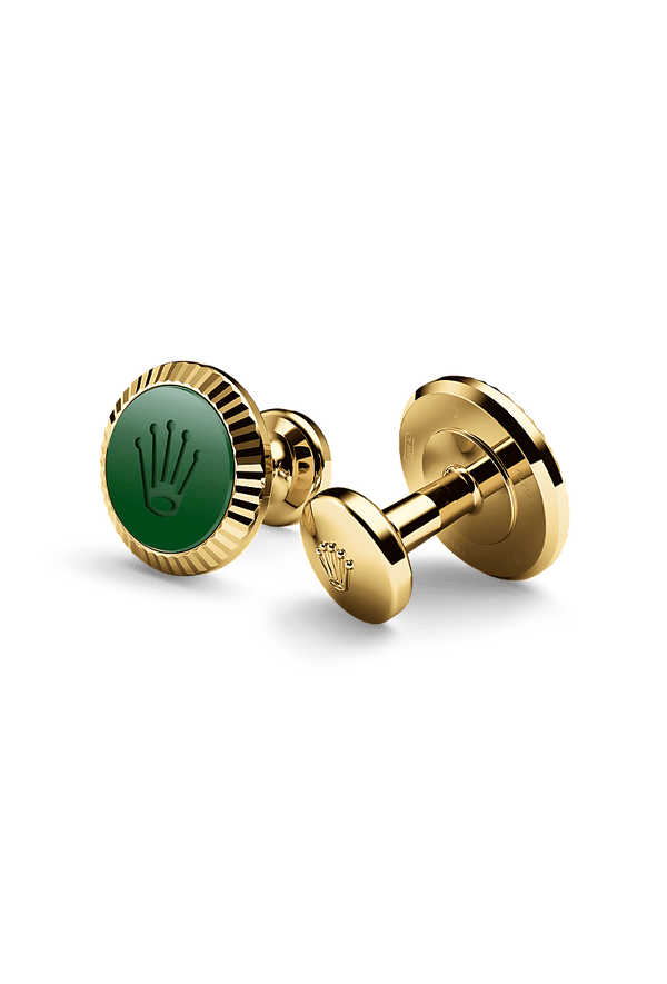 Rolex ‘Fluted’ cufflinks, A1038 - Long's Jewelers